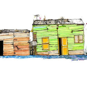 Ciudad Parapeto Casa 4 - Raul Ballesteros, arte cartagenero.