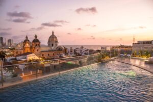hotel movich cartagena rooftop bar tour